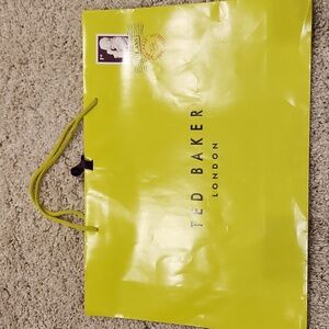 Ted Baker London paper shopping bag